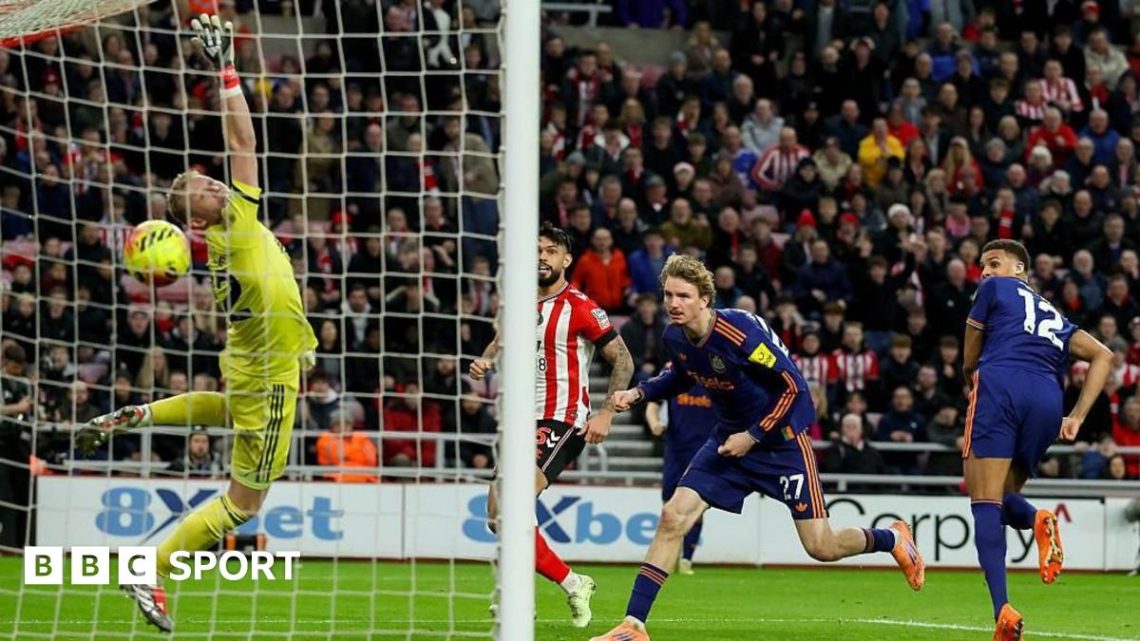 Sunderland 1-0 Newcastle: Nick Woltemade scores own goal in derby Sunderland 1-0 Newcastle: Nick Woltemade scores own goal in derby