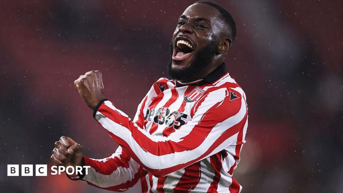 Mark Robins: Stoke City defender Junior Tchamadeu can be ‘a real success’ Mark Robins: Stoke City defender Junior Tchamadeu can be ‘a real success’