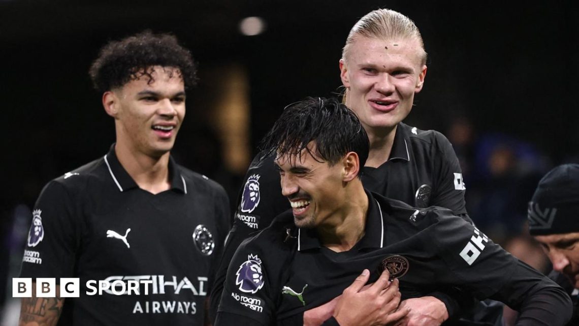 Fulham 4-5 Man City: Erling Haaland breaks 100 goals record in nine-goal thriller
