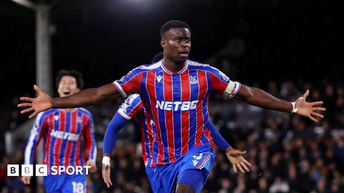 Late Guehi header secures Palace win over Fulham Late Guehi header secures Palace win over Fulham