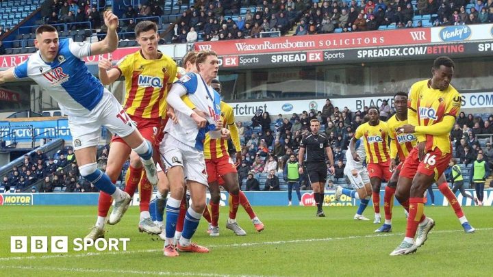 Blackburn Rovers 1-1 Watford: Struggling hosts fight back to earn point