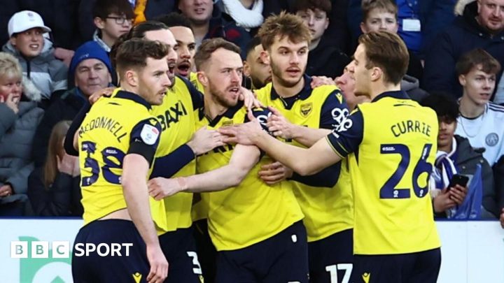 Leicester City 1-2 Oxford United: Mark Harris earns rare win for U’s