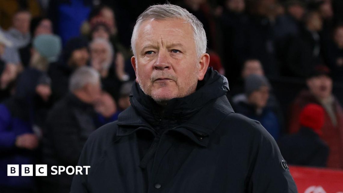 Sheffield United are in top-of-the-table form – Chris Wilder Sheffield United are in top-of-the-table form – Chris Wilder