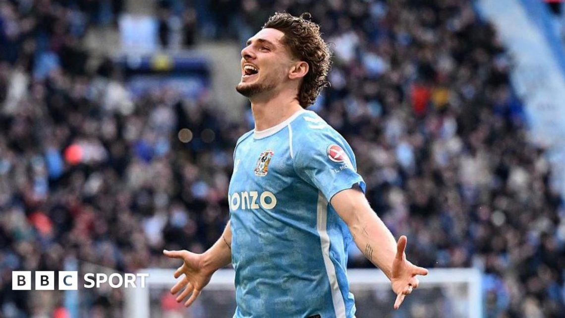 Coventry City 2-1 Stoke City: Jack Rudoni scores 94th-minute winner
