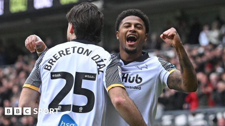 Derby County 2-1 Sheffield Wednesday: Owls winless run hits 30 games