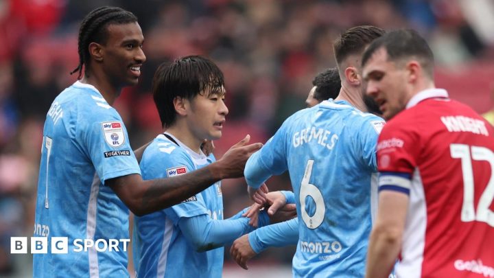 Bristol City 0-2 Coventry City: Sky Blues go eight points clear