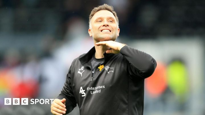 Derby County: John Eustace vows Rams will fight for play-offs to the end