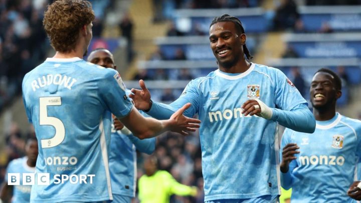 Coventry City 5-1 Portsmouth: Frank Lampard’s men secure Championship title
