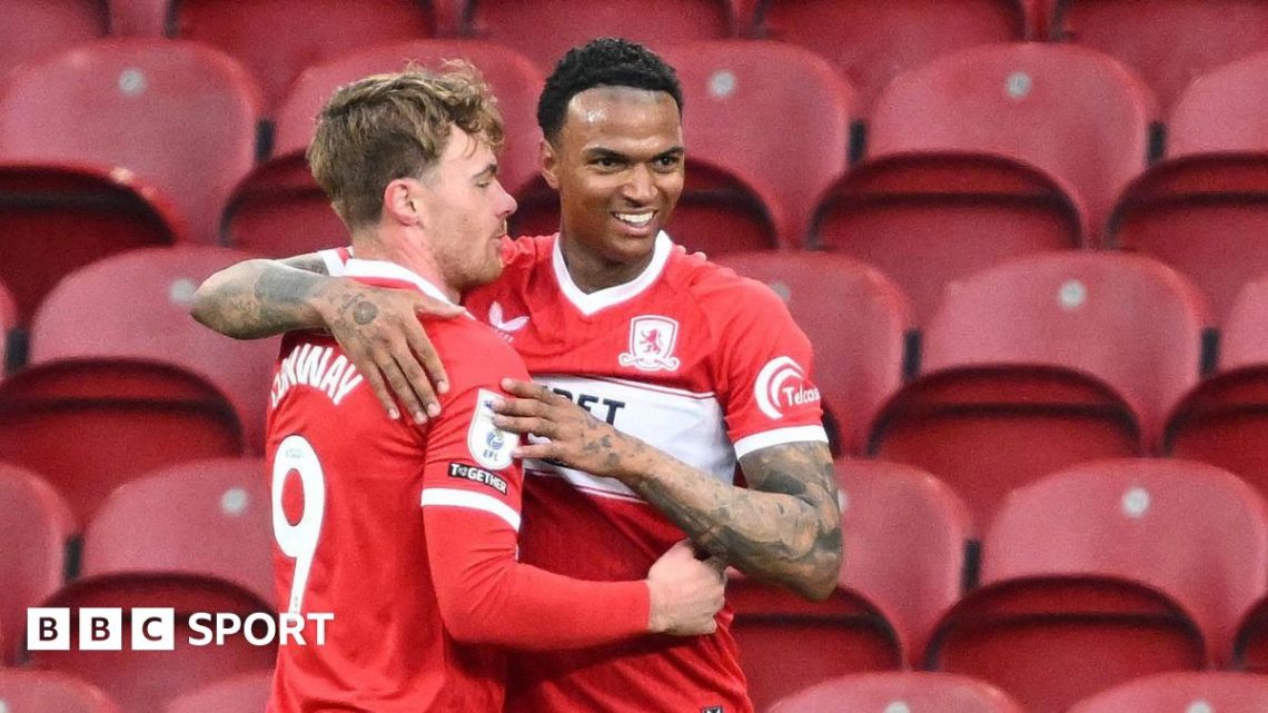 Middlesbrough 1-0 Sheff Wed: Morgan Whittaker winner keeps Boro’s automatic promotion hopes alive Middlesbrough 1-0 Sheff Wed: Morgan Whittaker winner keeps Boro’s automatic promotion hopes alive