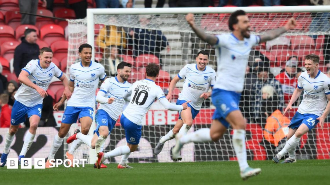 Portsmouth fan view: Pompey rode their luck for best away win this season Portsmouth fan view: Pompey rode their luck for best away win this season