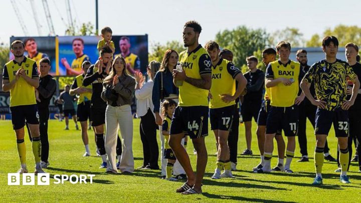 Grant Ferguson: Oxford chairman says club will ‘regroup quickly’ following relegation