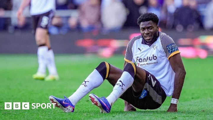 Patrick Agyemang: Derby’s USA striker ruled out of World Cup with Achilles injury