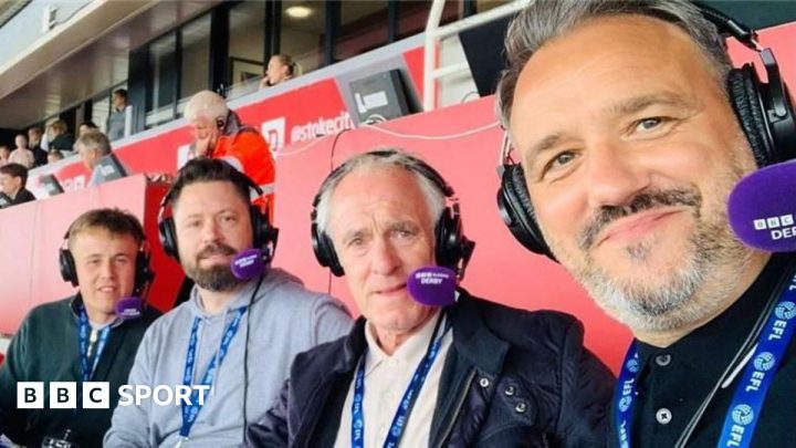 Eric Steele: A tribute as Rams legend Eric Steele retires from BBC Radio Derby