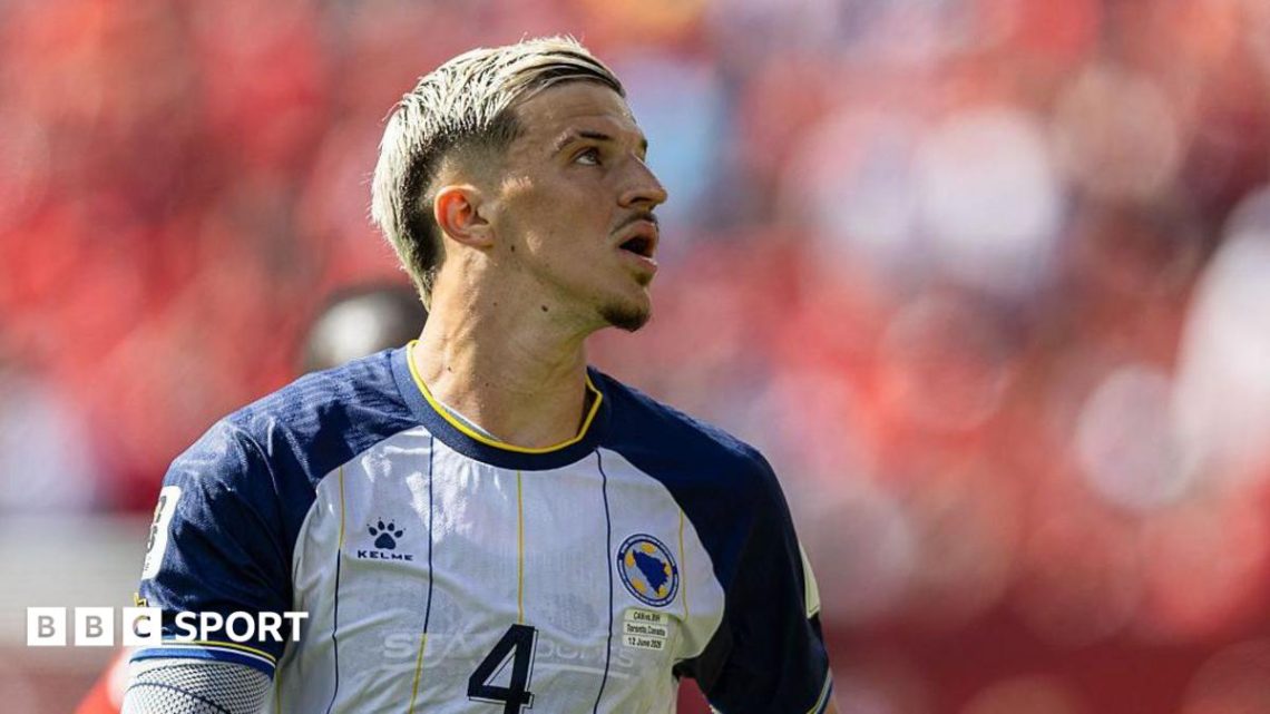 Leeds United sign £34.1m defender Muharemovic Leeds United sign £34.1m defender Muharemovic