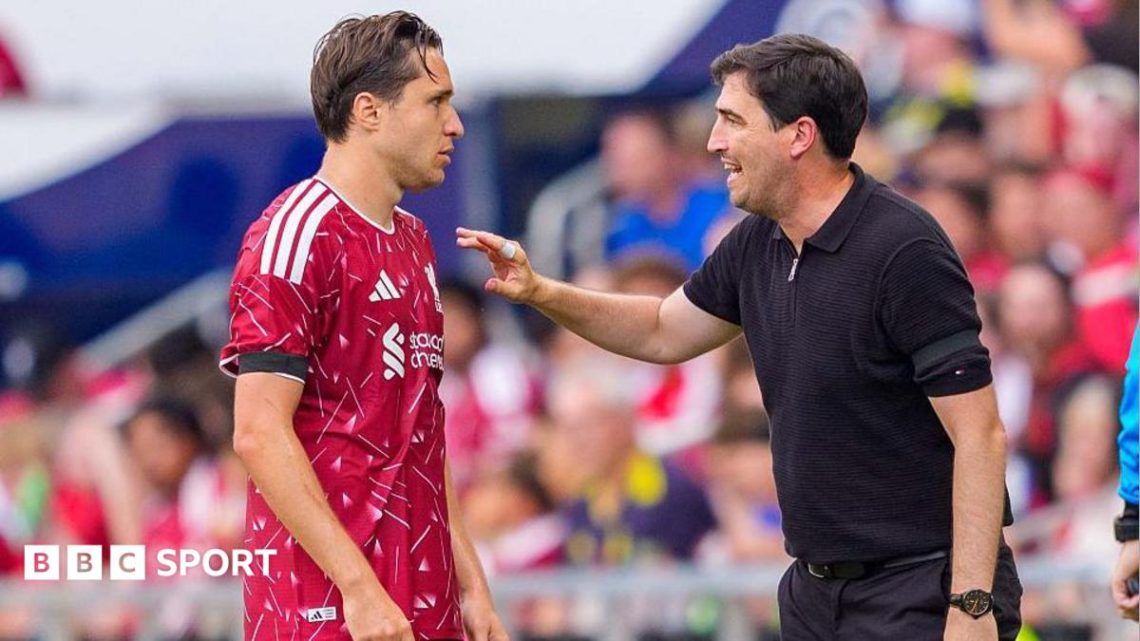 Federico Chiesa: Italian forward ‘happy’ at Liverpool amid speculation over future Federico Chiesa: Italian forward ‘happy’ at Liverpool amid speculation over future