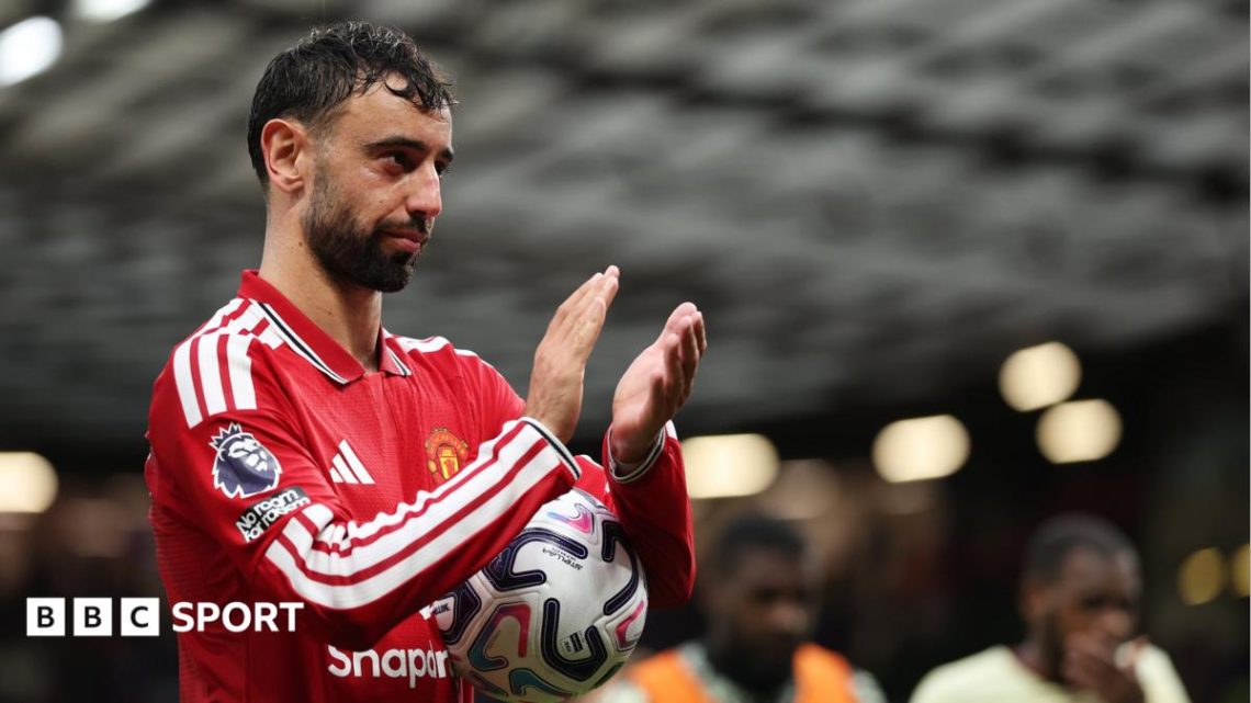 Bruno Fernandes: Captain still setting the standard with Man Utd hat-trick Bruno Fernandes: Captain still setting the standard with Man Utd hat-trick