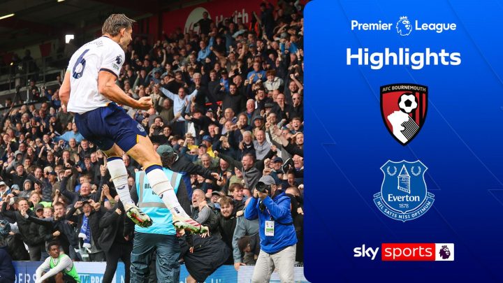 ⁠Tarkowski delivers late blow for Bournemouth to rescue point for Everton