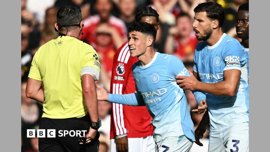 Foden dismissed in derby – but did he deserve it? Foden dismissed in derby – but did he deserve it?