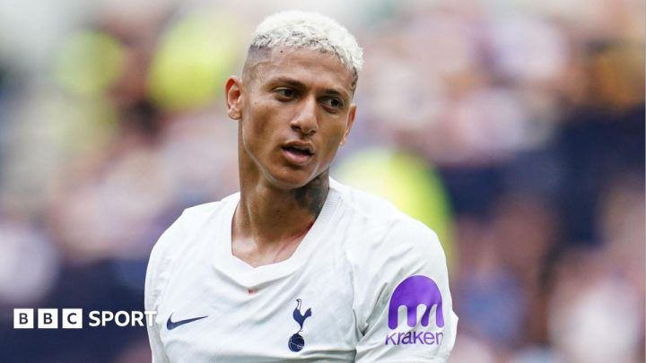 Richarlison: Tottenham omit Brazil forward from Premier League squad