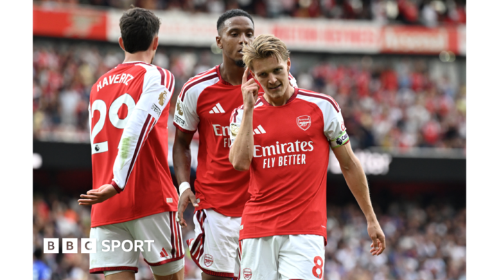Arsenal 2-1 Chesleas: Martin Odegaard sinks Chelsea in London derby thriller
