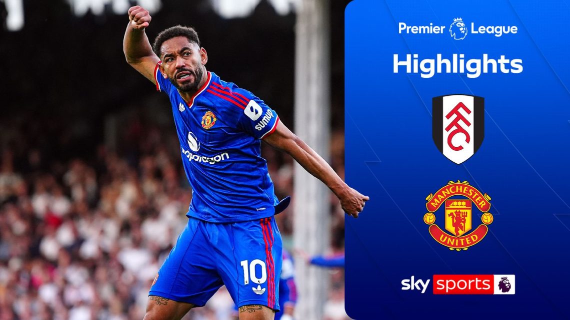 Man Utd rescue late Fulham point after horror Martinez own goal Man Utd rescue late Fulham point after horror Martinez own goal