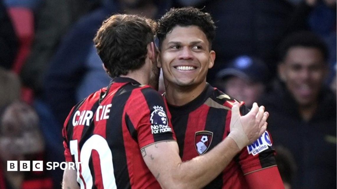 Bournemouth 2-0 Sunderland: Cherries earn first league win of season against 10-man Sunderland