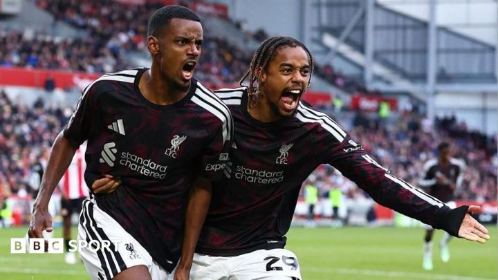 Brentford 1-2 Liverpool: Alexander Isak and Victor Munoz goals give Reds win