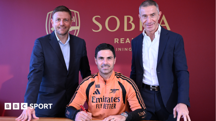 Mikel Arteta: Arsenal boss signs new contract until 2030