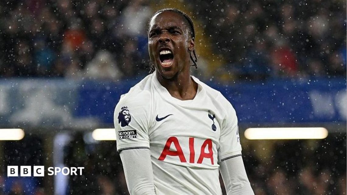 Chelsea 0-2 Tottenham: Cole Palmer is sent off as Spurs stun Stamford Bridge